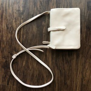 Forever 21 light pink small crossbody satchel